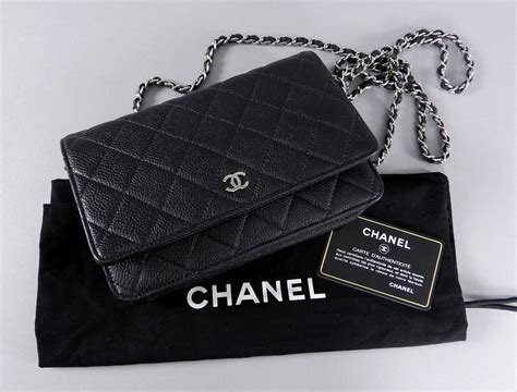 chanel wallet on chain caviar leather silver hardware|Chanel Wallet on Chain .